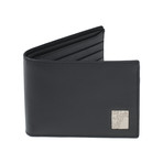 Versace Collection // Versace Bi-Fold Wallet // Black