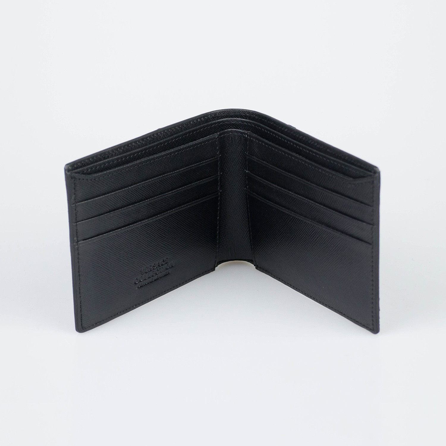 Bi-Fold Wallet // Black - Versace Collection - Touch of Modern