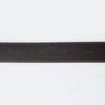 Medusa Metal Plate Belt // Brown