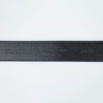 Medusa Buckle Belt // Black