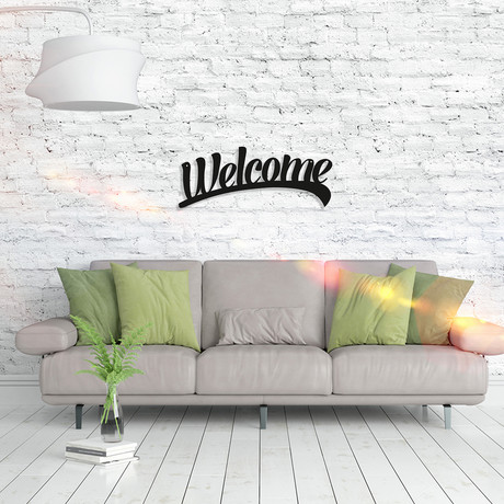 Metal Poster // Welcome