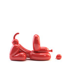 Happy POPek Giclee Print // Red (23.6"W x 23.6"H)