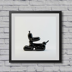 Howling Giclee Print // Black (23.6"W x 23.6"H)