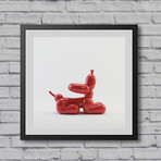 Howling Giclee Print // Red (23.6"W x 23.6"H)