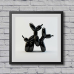 Humpek Giclee Print // Black (23.6"W x 23.6"H)