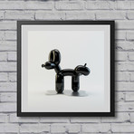 Peepek Giclee Print // Black (23.6"W x 23.6"H)