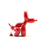 POPek Giclee Print // Red (23.6"W x 23.6"H)