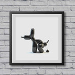 POPek Giclee Print // Black (23.6"W x 23.6"H)