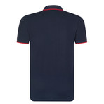 Airball Polo Shirt // Navy (M)