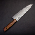 Kodiak 8" San Mai Steel Chef Knife with Wood Handle