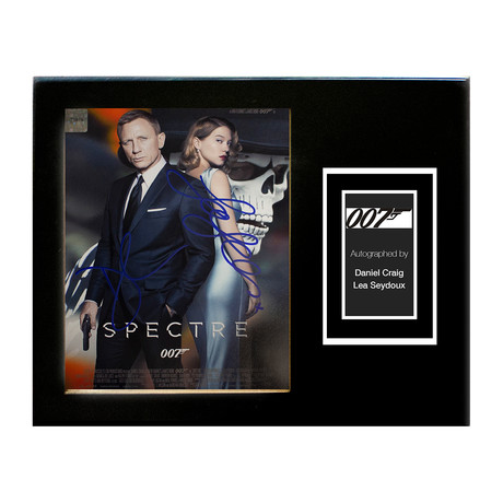 Framed Autographed Artist Series // Spectre