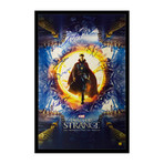 Framed Autographed Poster // Dr. Strange