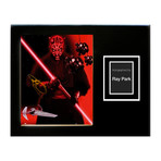 Framed Autographed Artist Series // Darth Maul