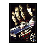 Framed Autographed Poster // Fast & Furious