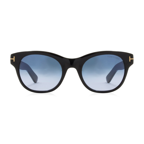 Women's Alley Sunglasses // Black + Blue