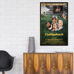 Framed Movie Poster + Signed Photo Insert // Caddyshack