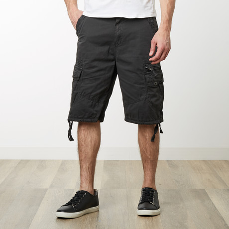 MST 100 Cargo Shorts // Charcoal (XS)