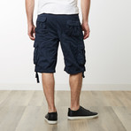 MST 101 Cargo Shorts // Navy (XS)