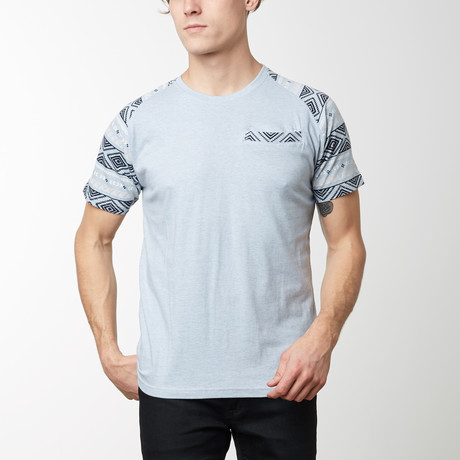 Danish T-shirt // Sky Melange (XS)