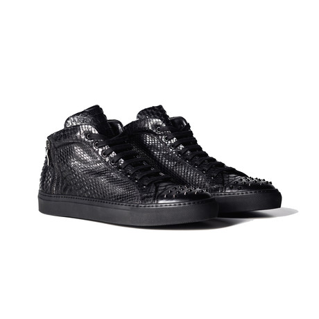 Ferrox Python X Stud High Top Sneaker (US: 7)