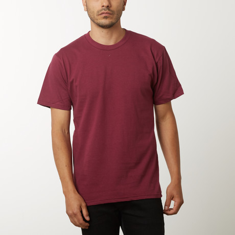 Blank T-Shirt // Burgundy (S)