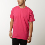 Blank T-Shirt // Hot Pink (L)
