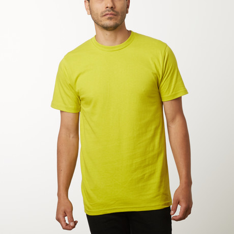 Blank T-Shirt // Pea Green (S)