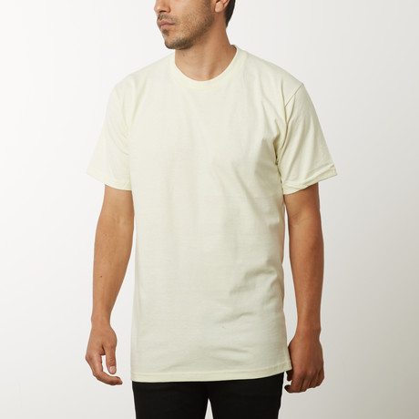 Blank T-Shirt // Pale Yellow (S)