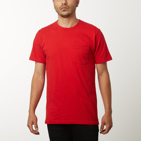 Pocket T-Shirt // Red (S)