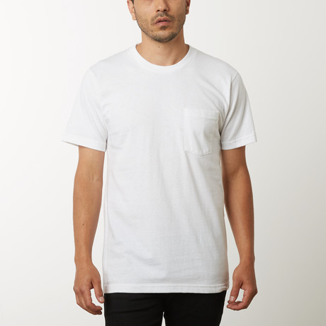 Pocket T-Shirt // White (S)
