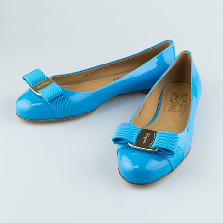 Varina Ballet Flat // Blue (US: 4.5)