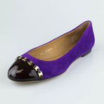 Pim Suede Ballet Flats // Purple (US: 8.5)