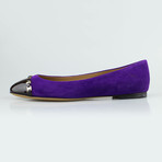 Pim Suede Ballet Flats // Purple (US: 8.5)