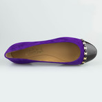 Pim Suede Ballet Flats // Purple (US: 8.5)