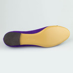 Pim Suede Ballet Flats // Purple (US: 8.5)