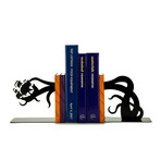 Tentacle Pirate Ship Bookends