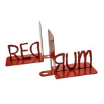 Red Rum Bookends