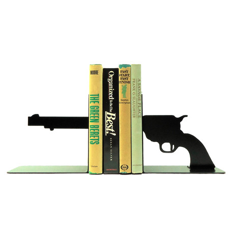 Pistol Bookends