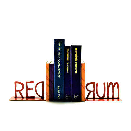 Red Rum Bookends