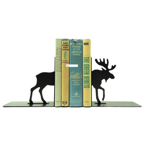 Moose Bookends