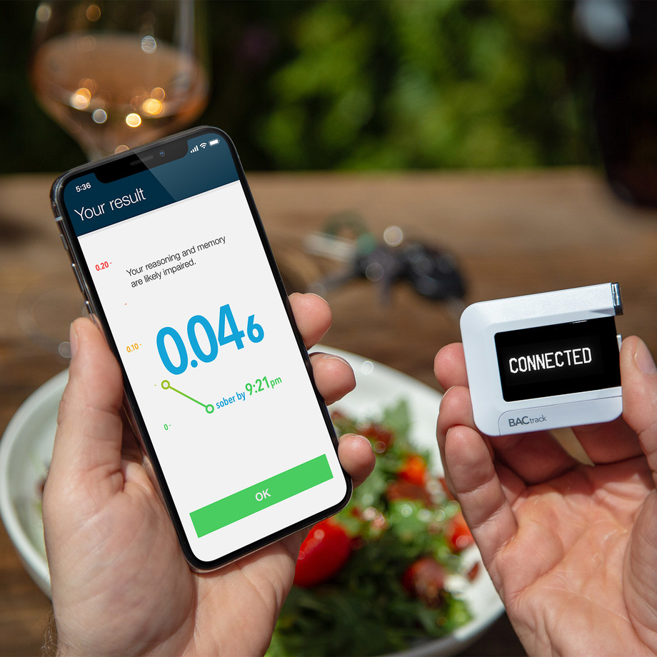 BACtrack Accurate + Reliable Breathalyzers Touch of Modern