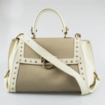 Studded Sofia Handbag // Desert Champagne