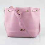 Millie Bucket Drawstring Bag // Marshmallow Pink