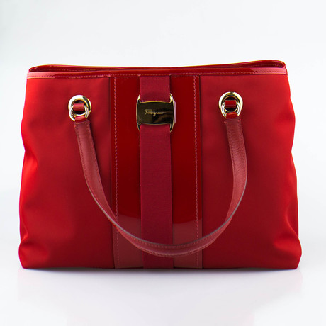 Leonora Handbag // Red