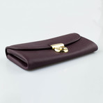 Fiamma Wallet // Burgundy Rouge Noir