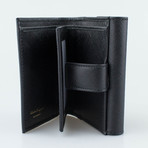 Vara French Mini Wallet // Black