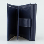 Vara French Mini Wallet // Oxford Blue