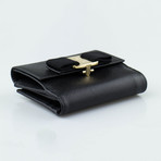 Vara French Mini Wallet // Black