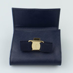 Vara French Mini Wallet // Oxford Blue