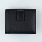 Vara French Mini Wallet // Black